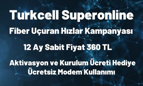 Turkcell Superonline Fiber Uçuran Hızlar Kampanyası